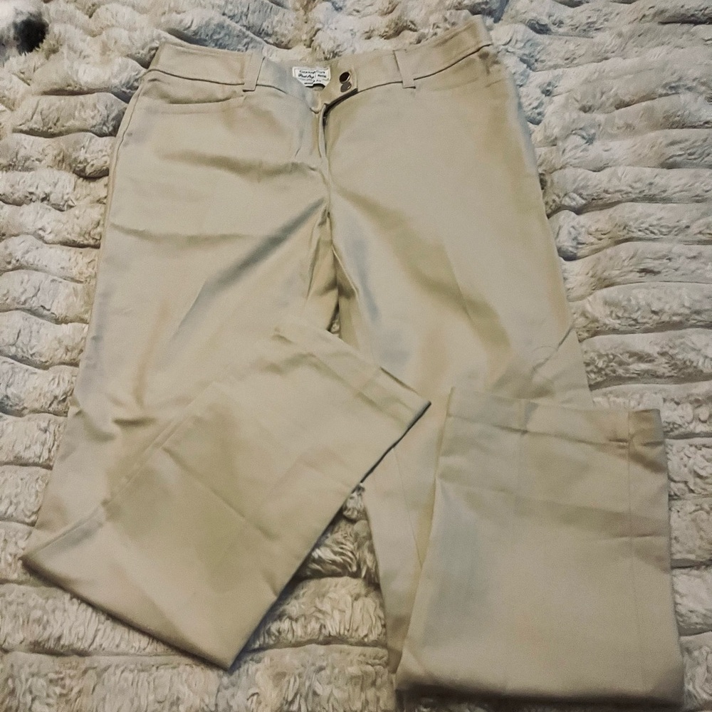 Charter Club Straight-Leg Pants in Light Beige - Picture 7 of 13